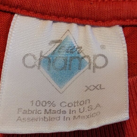 Vintage Cardinals Tshirt Red Y2K Adult XXL Tour Champ Tee 2000 MLB Baseball - Picture 5 of 7